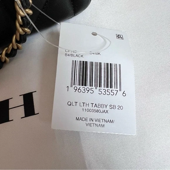 NWT Coach Tabby Shoulder Bag 20 With Quilting - Picture 6 of 12